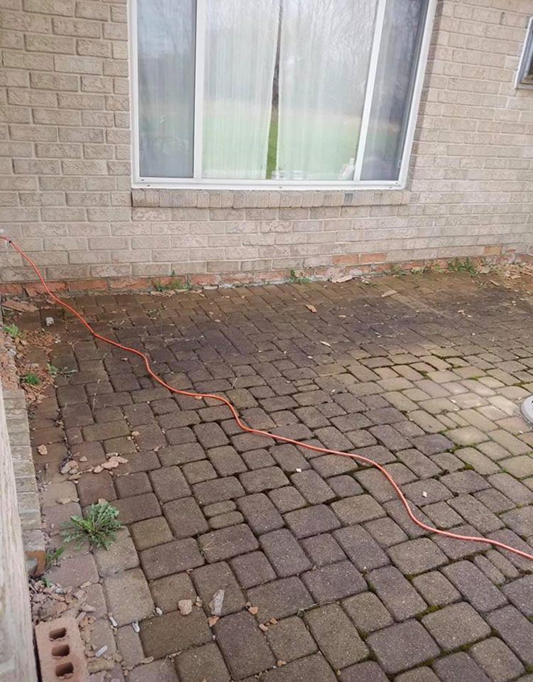 Deck Repair before picture