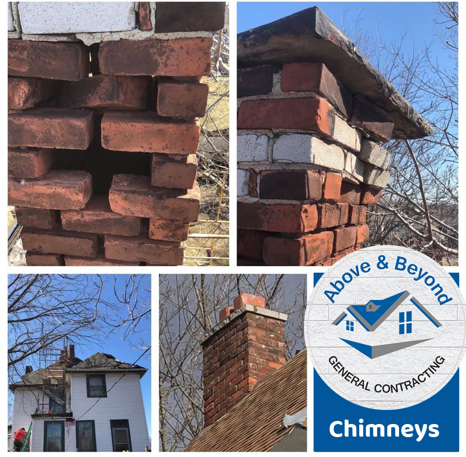 Chimney Repaird by Above and Beyond Contracting