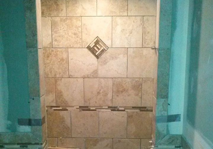 Bathroom Renovation Shower Tiling